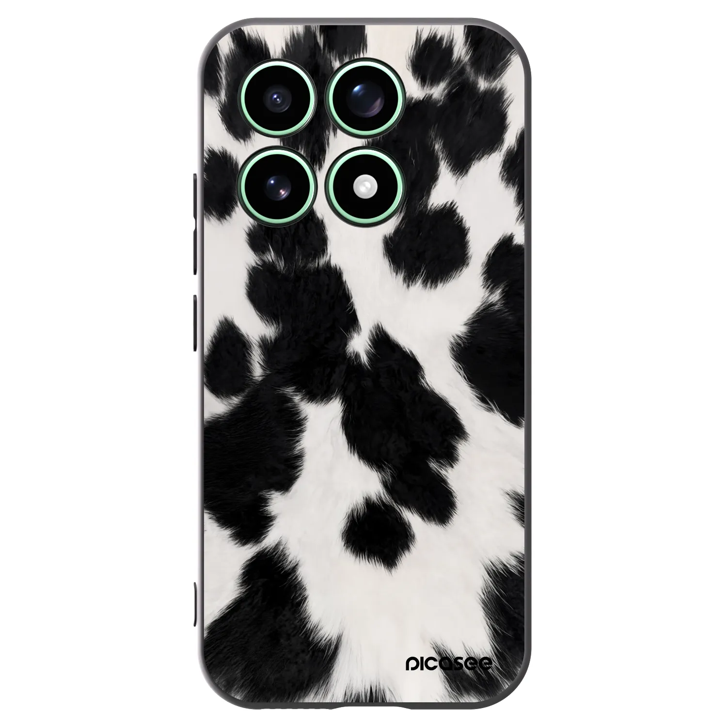 Picasee Xiaomi 17 Hülle - Schwarzes Silikon - Black Moo