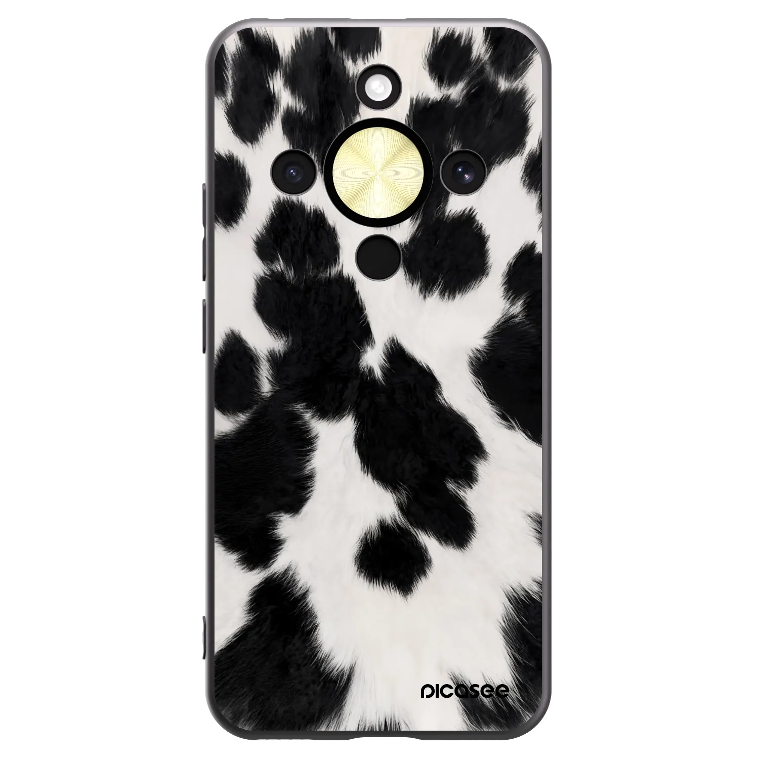 Picasee Honor Magic8 Lite 5G Hülle - Schwarzes Silikon - Black Moo