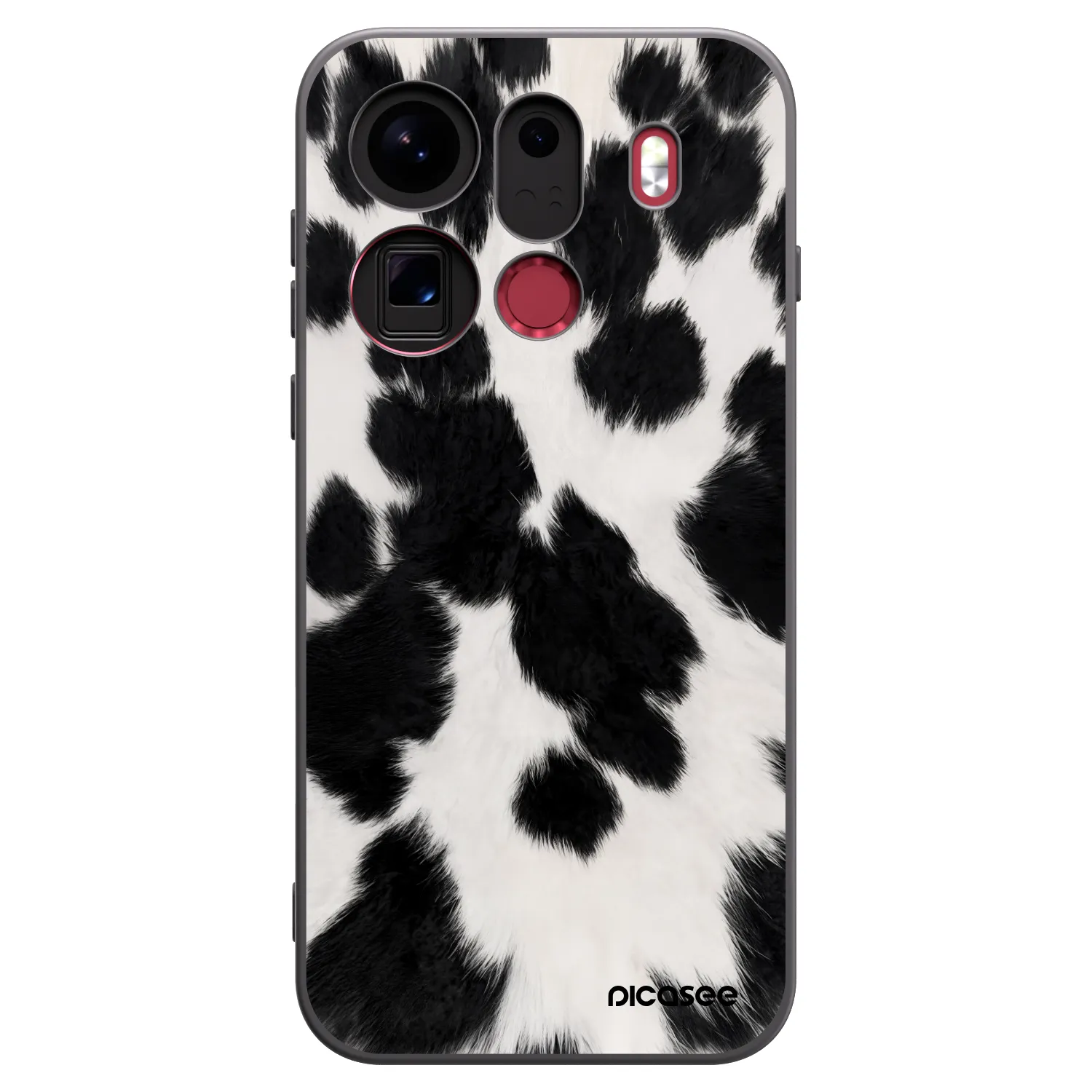 Picasee OPPO Find X9 Pro Hülle - Schwarzes Silikon - Black Moo