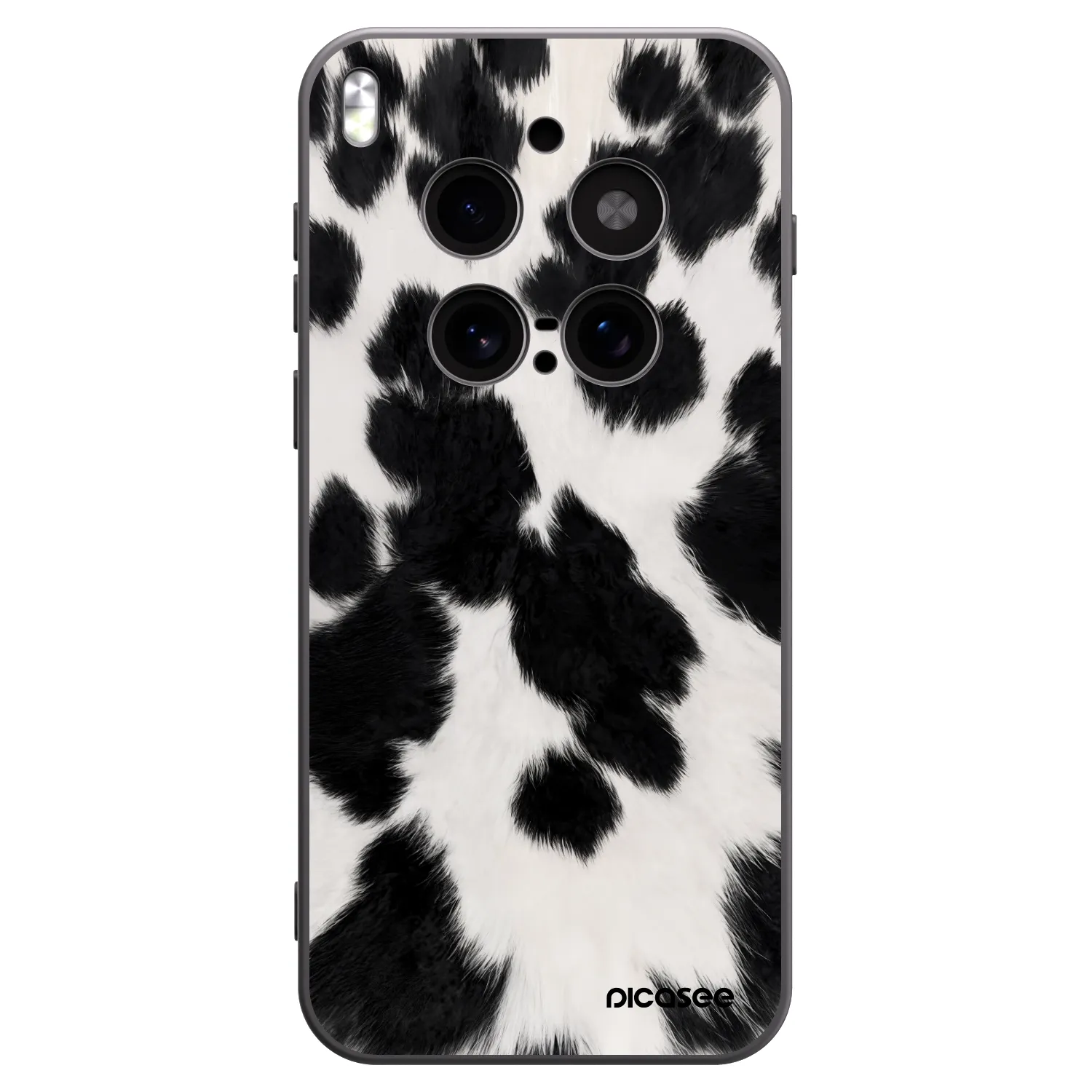 Picasee Vivo X300 Pro Hülle - Schwarzes Silikon - Black Moo
