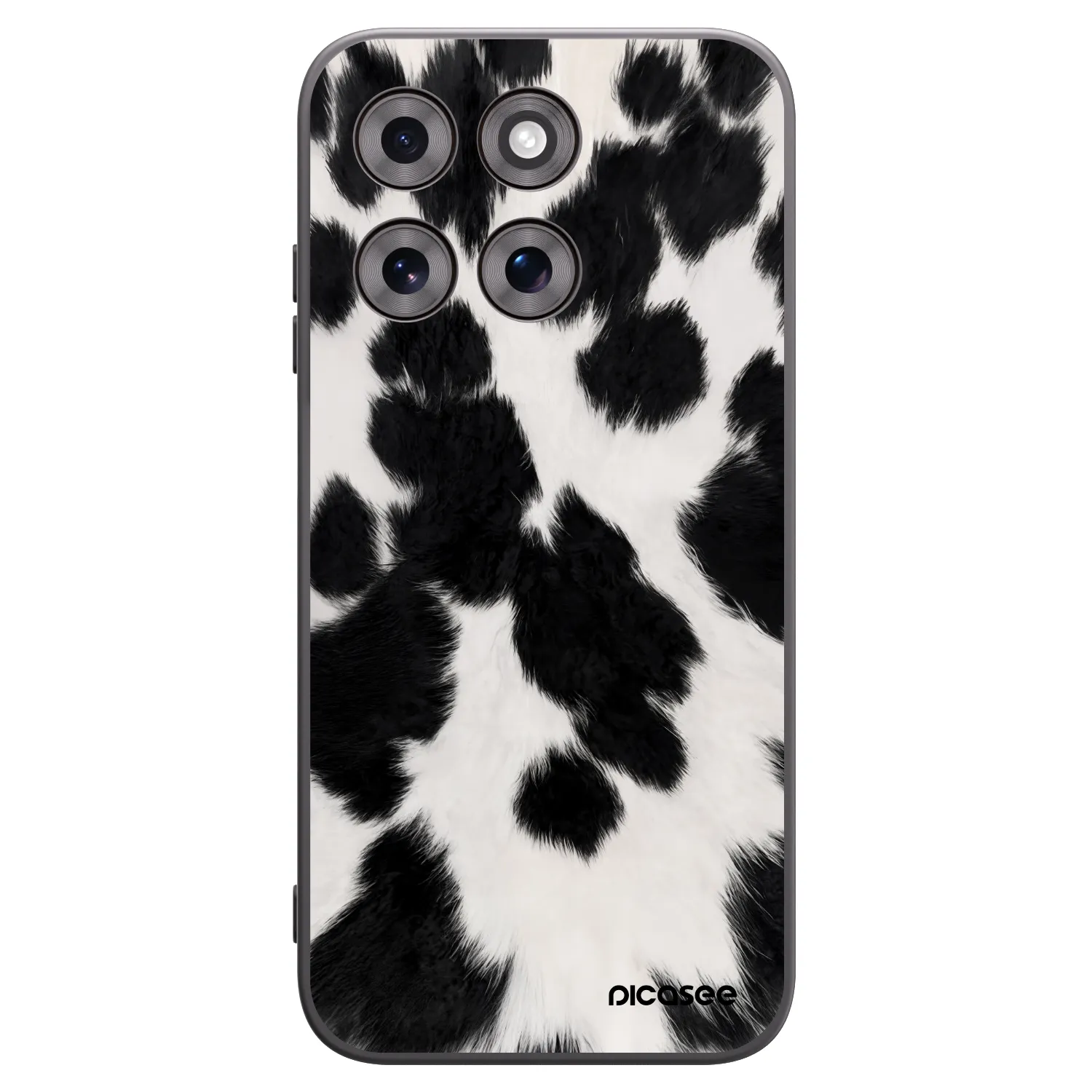 Picasee Motorola Moto G77 Hülle - Schwarzes Silikon - Black Moo