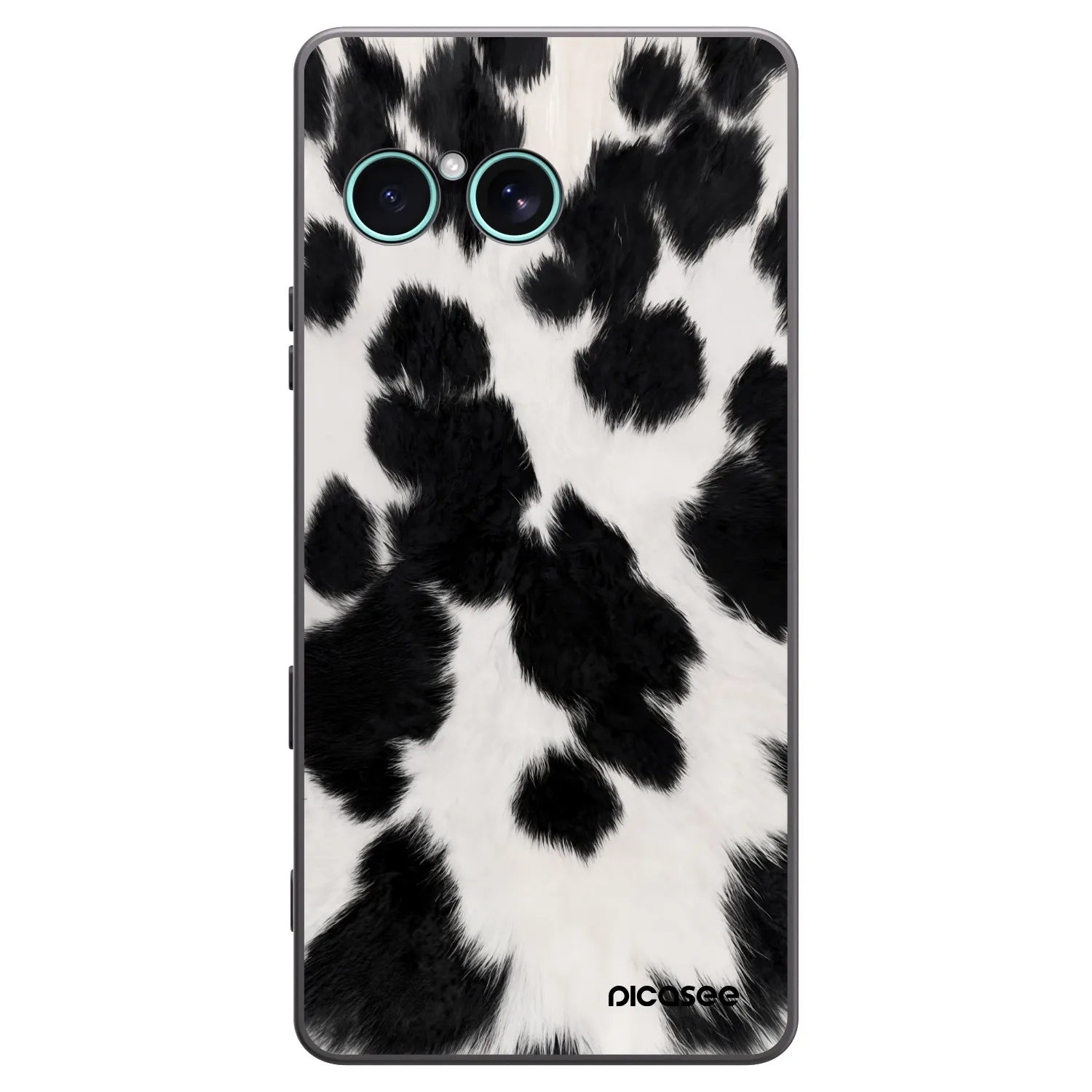 Picasee Sony Xperia 10 VII Hülle - Schwarzes Silikon - Black Moo