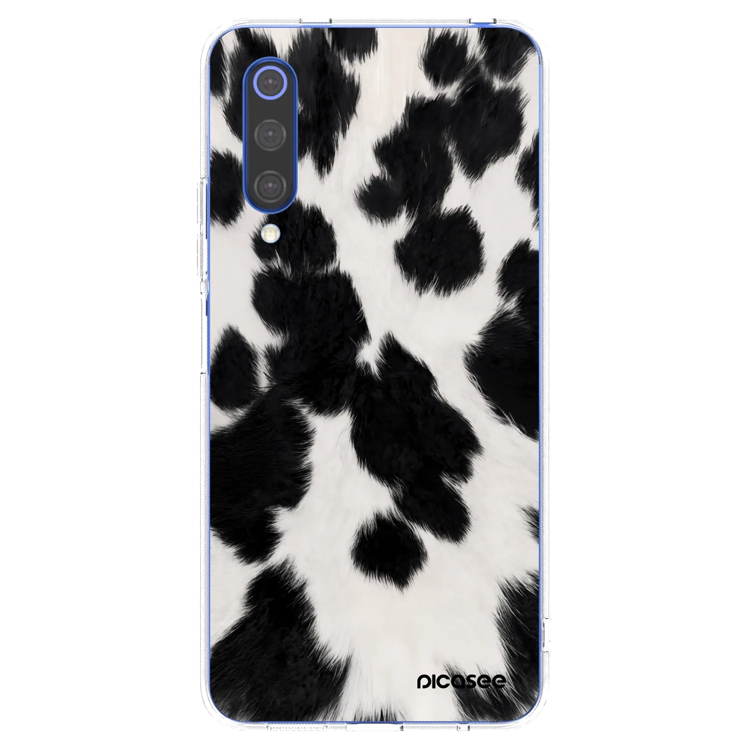 Picasee Xiaomi Mi 9 SE Hülle - Transparentes Silikon - Black Moo