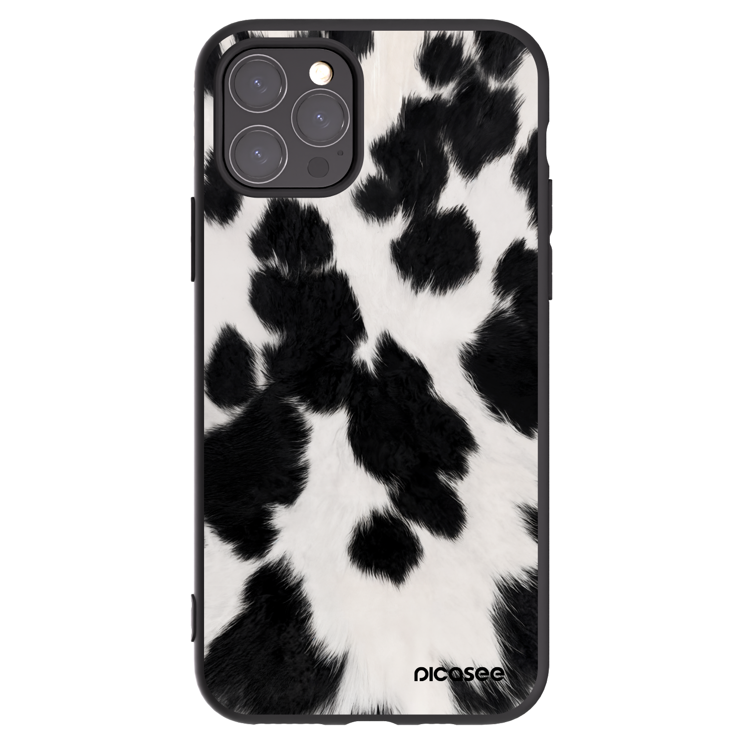 Picasee Apple iPhone 11 Pro Hülle - Schwarzes Silikon - Black Moo