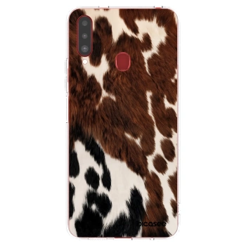 Picasee Samsung Galaxy A20s Hülle - Transparentes Silikon - Rust