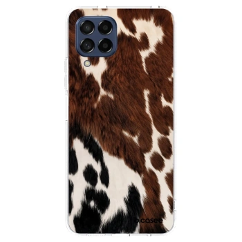 Picasee Samsung Galaxy M53 5G Hülle - Transparentes Silikon - Rust