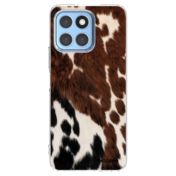 Picasee Honor X8 5G Hülle - Transparentes Silikon - Rust