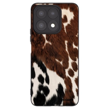 Picasee Honor X8a Hülle - Schwarzes Silikon - Rust