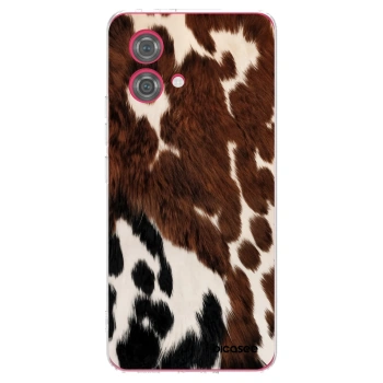 Picasee Motorola Moto G84 5G Hülle - Transparentes Silikon - Rust