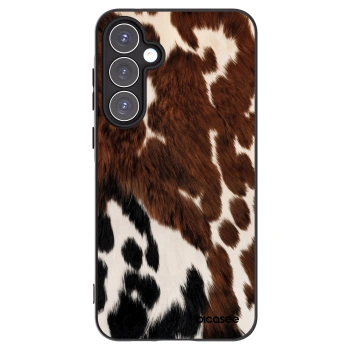 Picasee Samsung Galaxy A55 5G A556B Hülle - Schwarzes Silikon - Rust