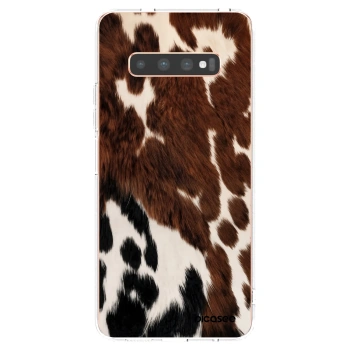 Picasee Samsung Galaxy S10 Plus G975 Hülle - Transparentes Silikon - Rust