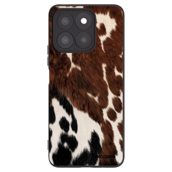 Picasee Honor X8c Hülle - Schwarzes Silikon - Rust