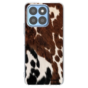 Picasee Honor X8c Hülle - Transparentes Silikon - Rust