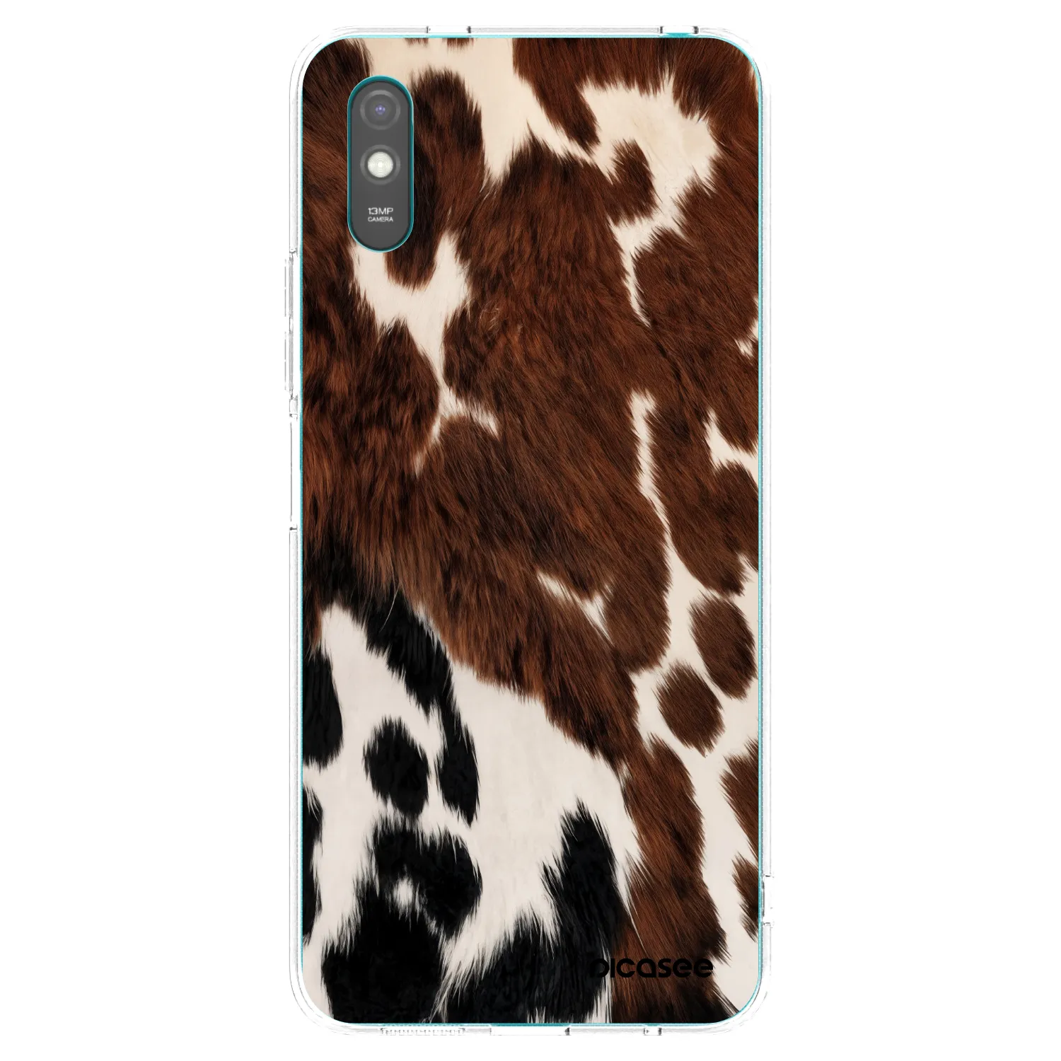 Picasee Xiaomi Redmi 9A Hülle - Transparentes Silikon - Rust