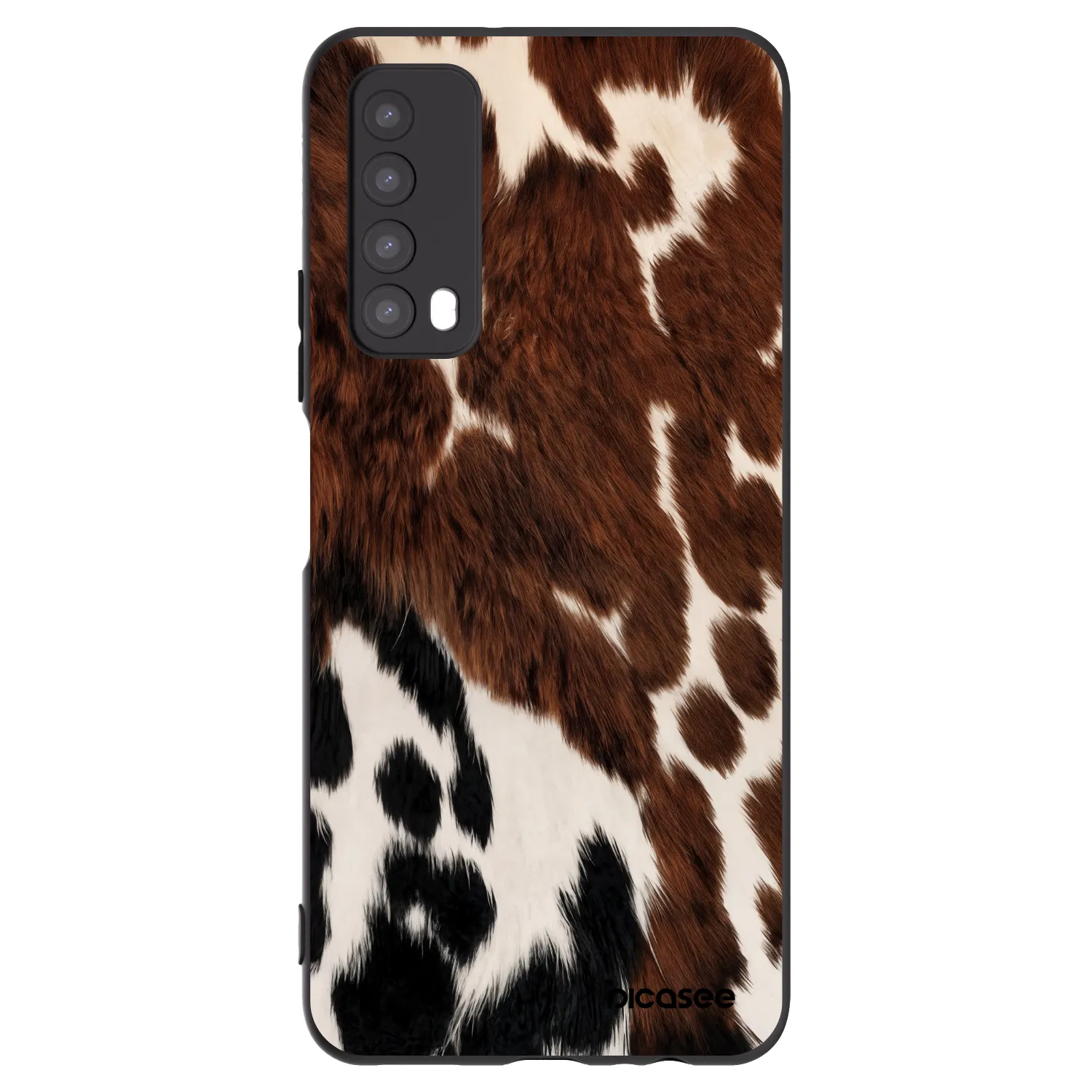 Picasee Huawei P Smart 2021 Hülle - Schwarzes Silikon - Rust