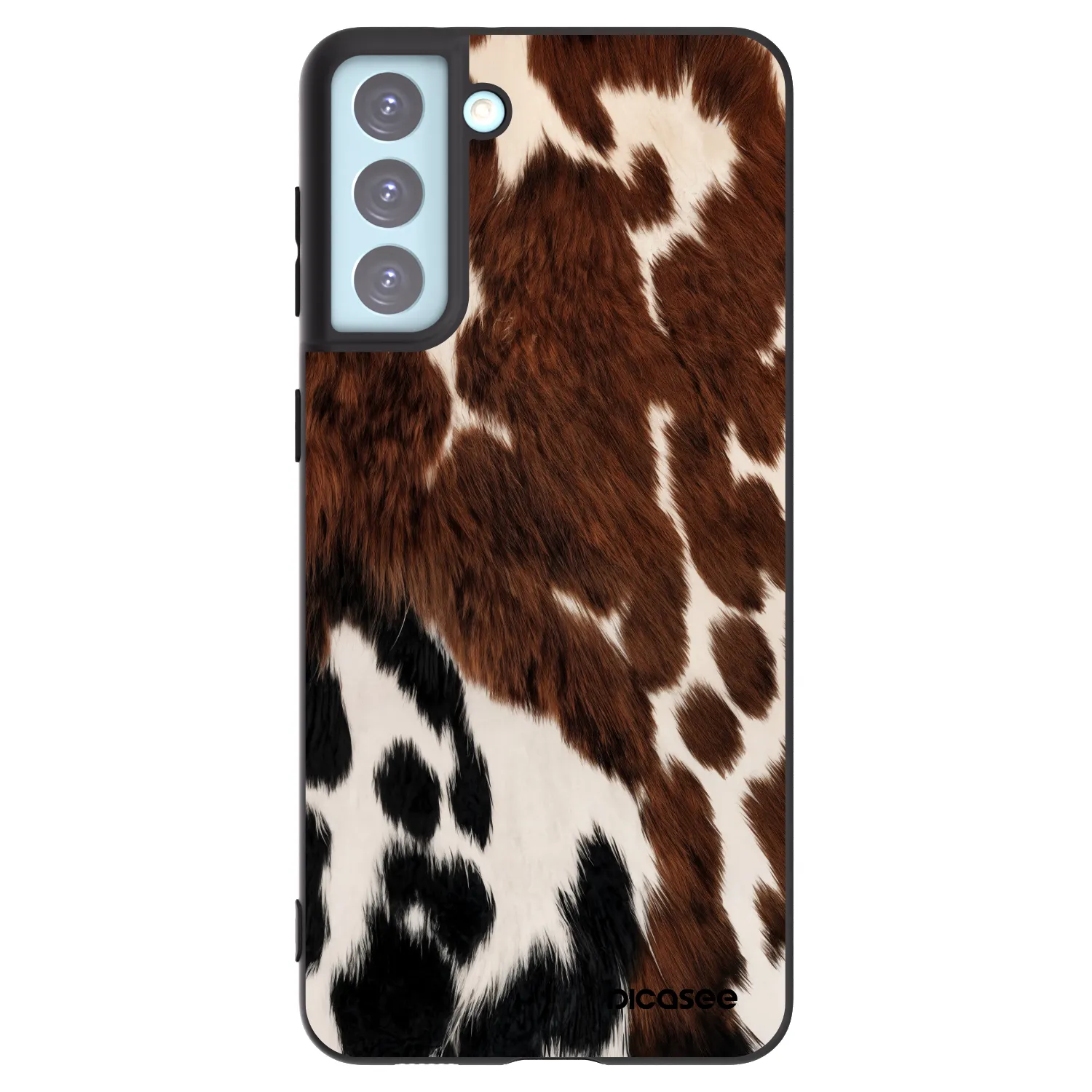 Picasee Samsung Galaxy S21+ 5G G996F Hülle - Schwarzes Silikon - Rust