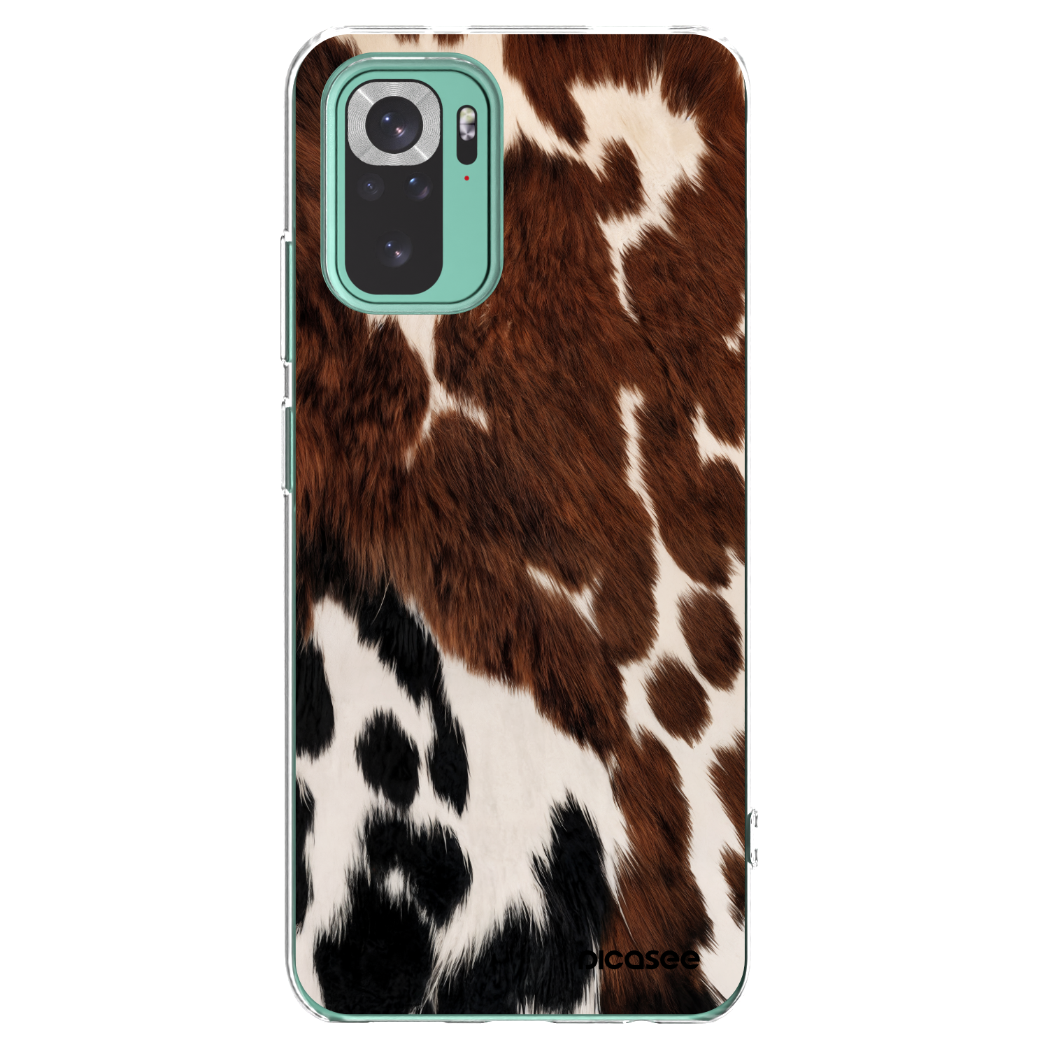 Picasee Xiaomi Redmi Note 10 Pro Hülle - Transparentes Silikon - Rust