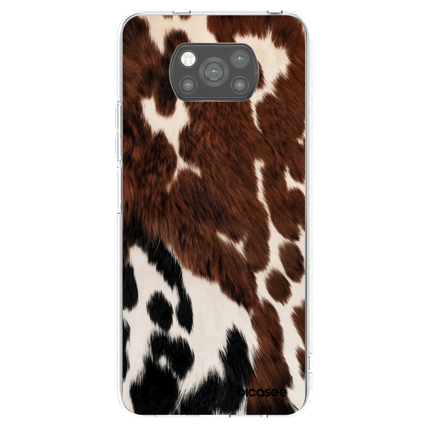 Picasee Xiaomi Poco X3 Pro Hülle - Schwarzes Silikon - Rust
