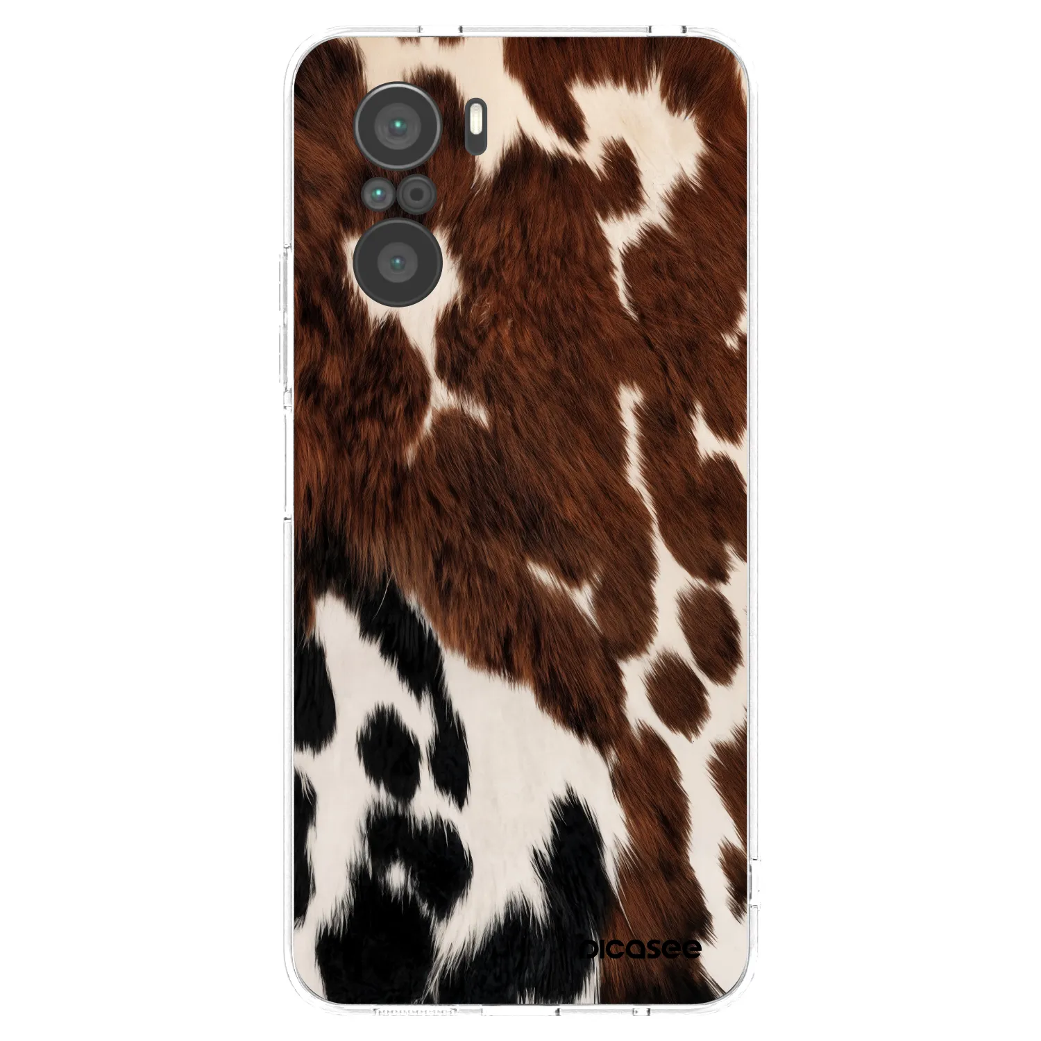Picasee Xiaomi Poco F3 Hülle - Transparentes Silikon - Rust