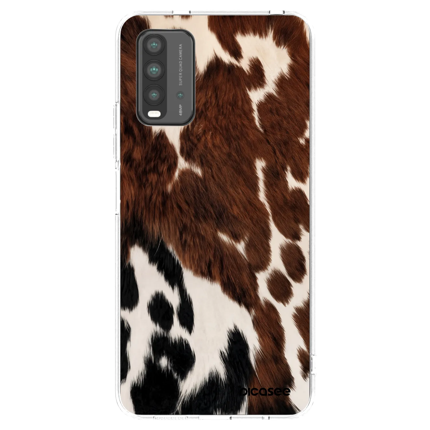 Picasee Xiaomi Redmi 9T Hülle - Transparentes Silikon - Rust