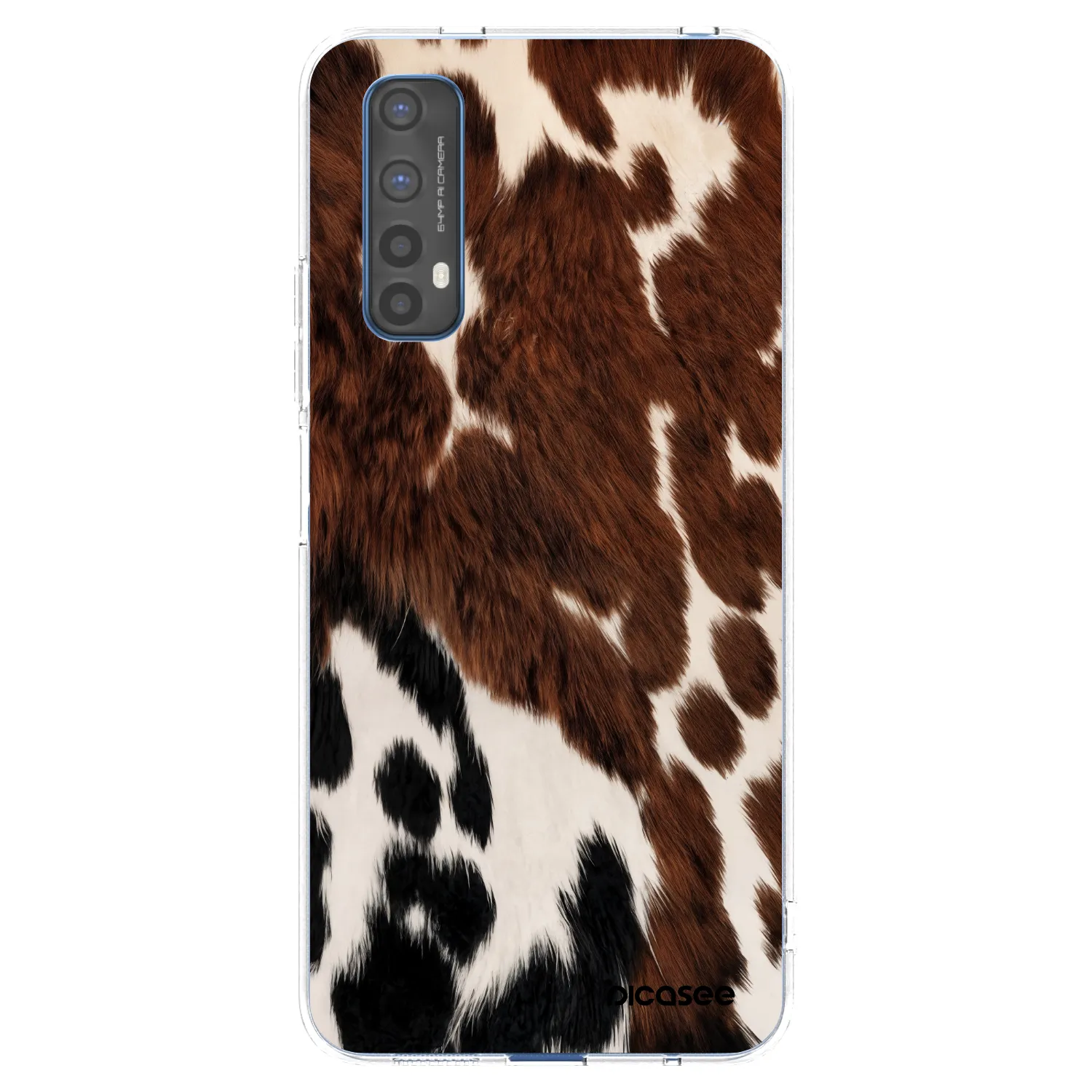 Picasee Realme 7 Hülle - Transparentes Silikon - Rust