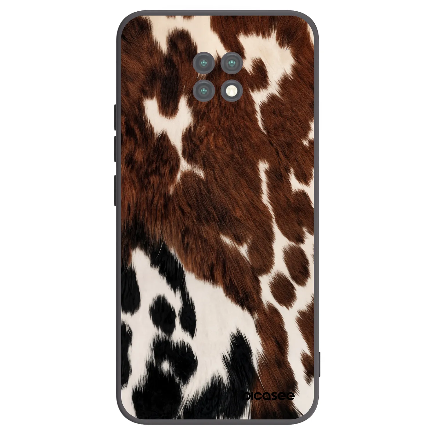 Picasee Xiaomi Redmi Note 9T Hülle - Schwarzes Silikon - Rust