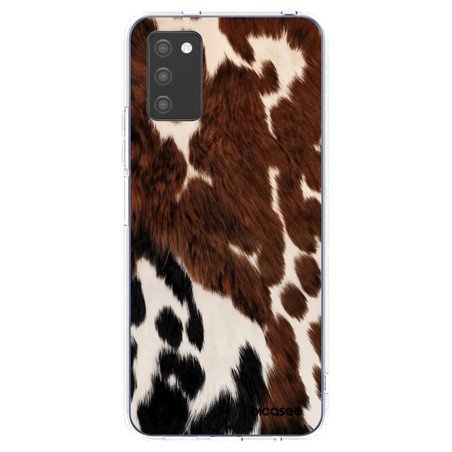 Picasee Samsung Galaxy A03s A037G Hülle - Transparentes Silikon - Rust