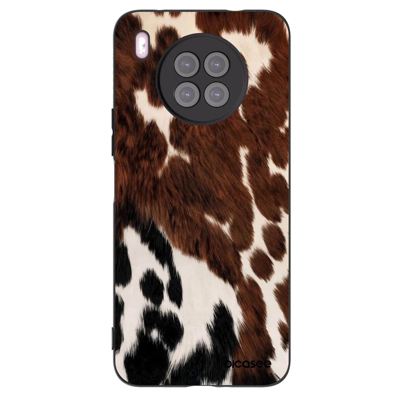 Picasee Huawei Nova 8i Hülle - Schwarzes Silikon - Rust