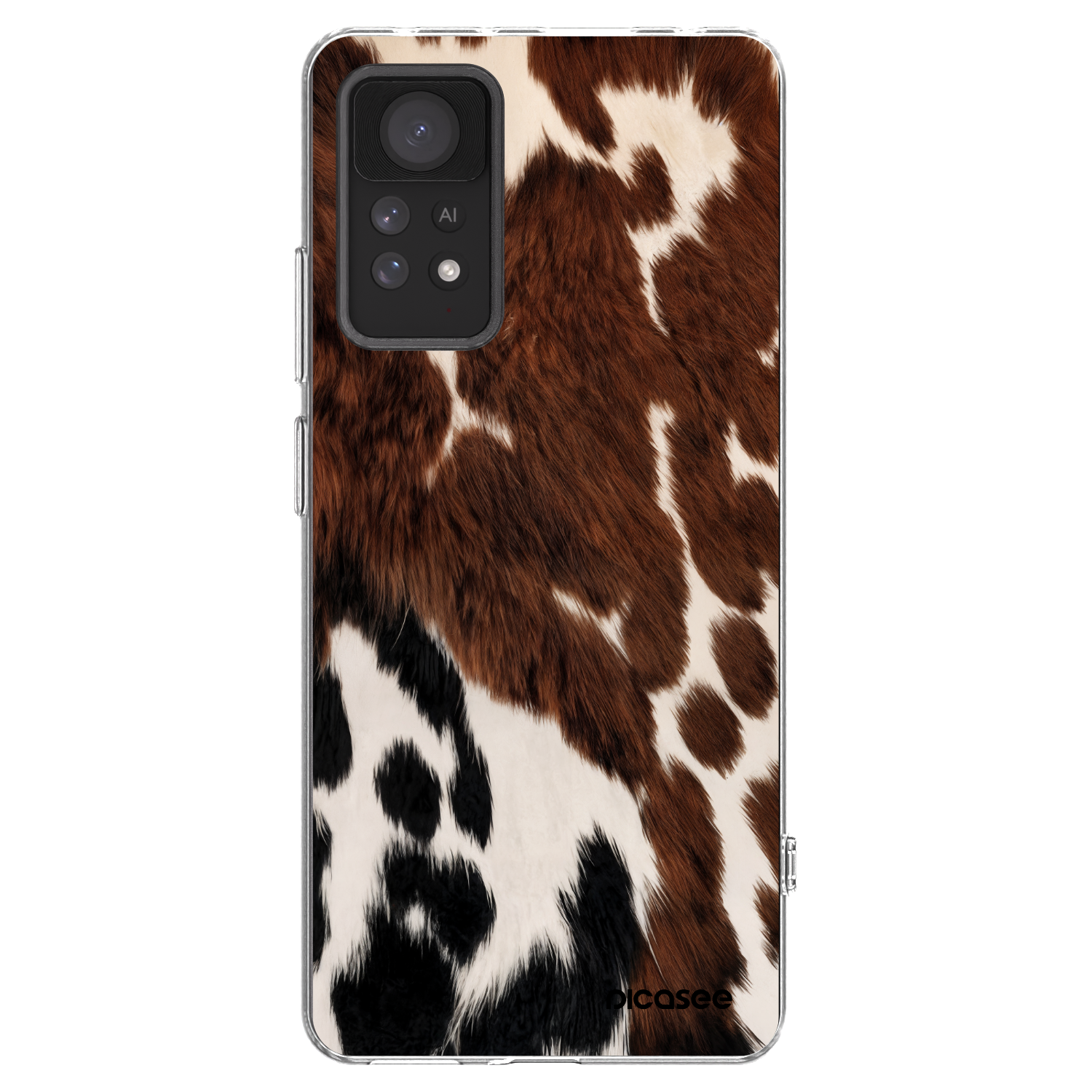 Picasee Xiaomi Redmi Note 11 Pro 5G Hülle - Transparentes Silikon - Rust