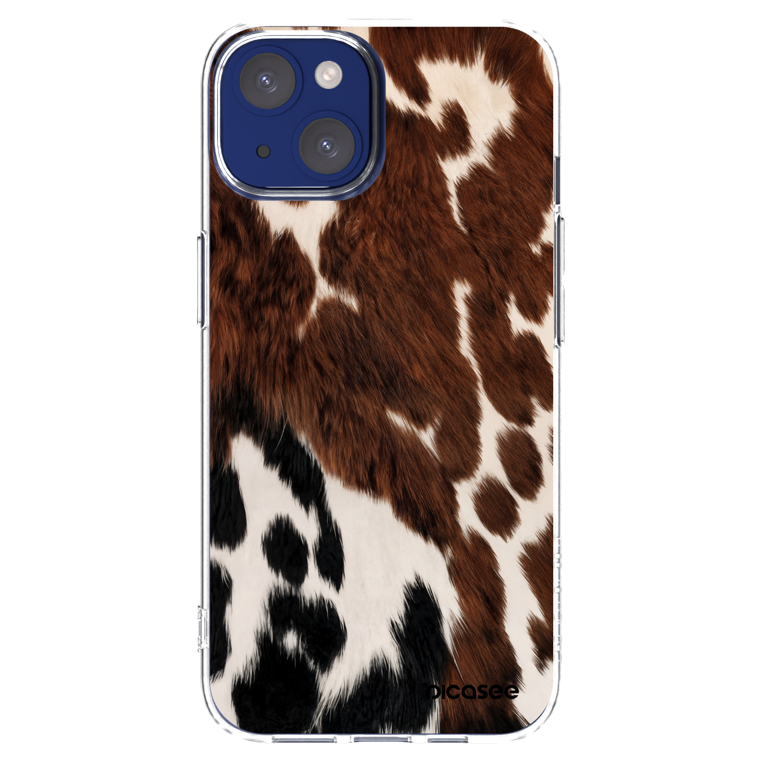 Picasee Apple iPhone 14 Hülle - Transparentes Silikon - Rust