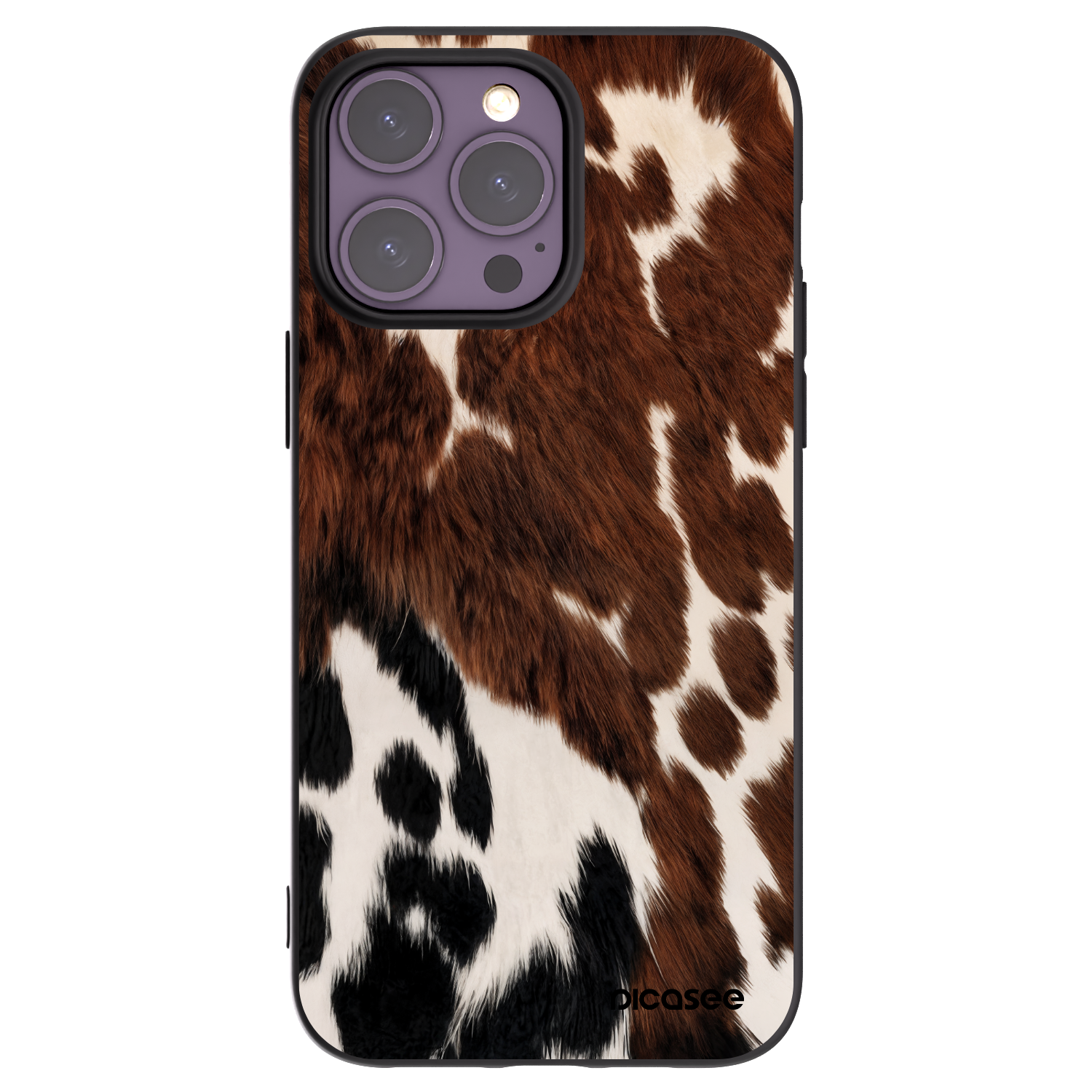 Picasee Apple iPhone 14 Pro Max Hülle - Schwarzes Silikon - Rust