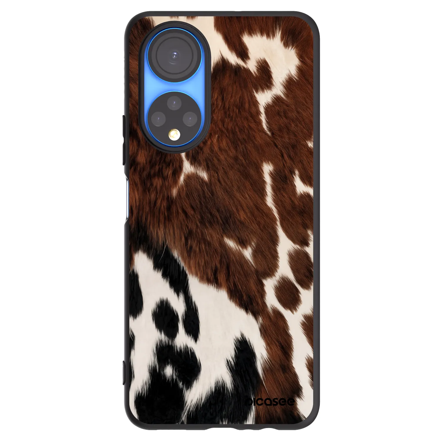 Picasee Honor X7 Hülle - Schwarzes Silikon - Rust