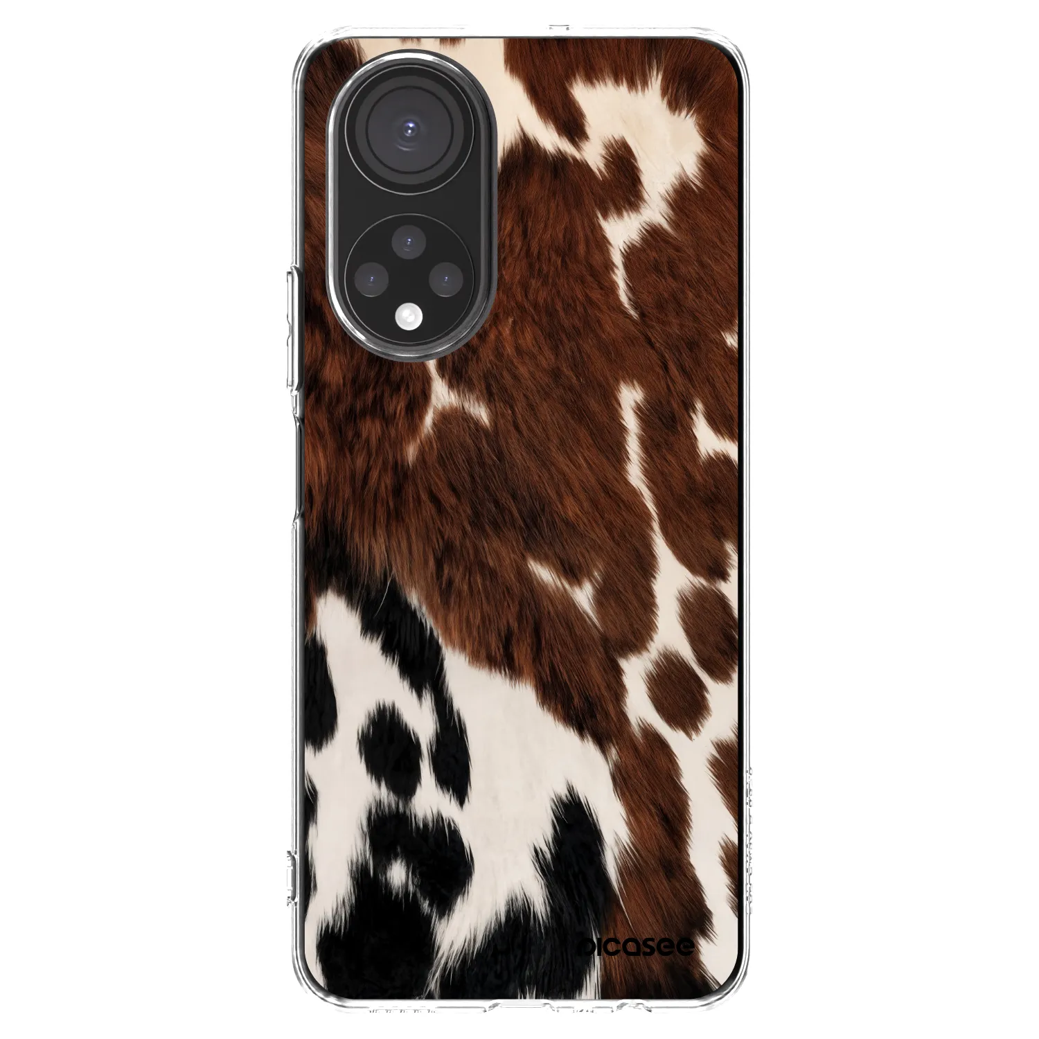 Picasee Honor X7 Hülle - Transparentes Silikon - Rust