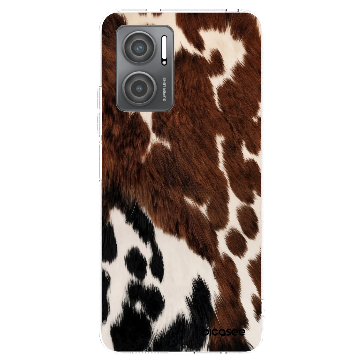 Picasee Xiaomi Redmi 10 5G Hülle - Transparentes Silikon - Rust