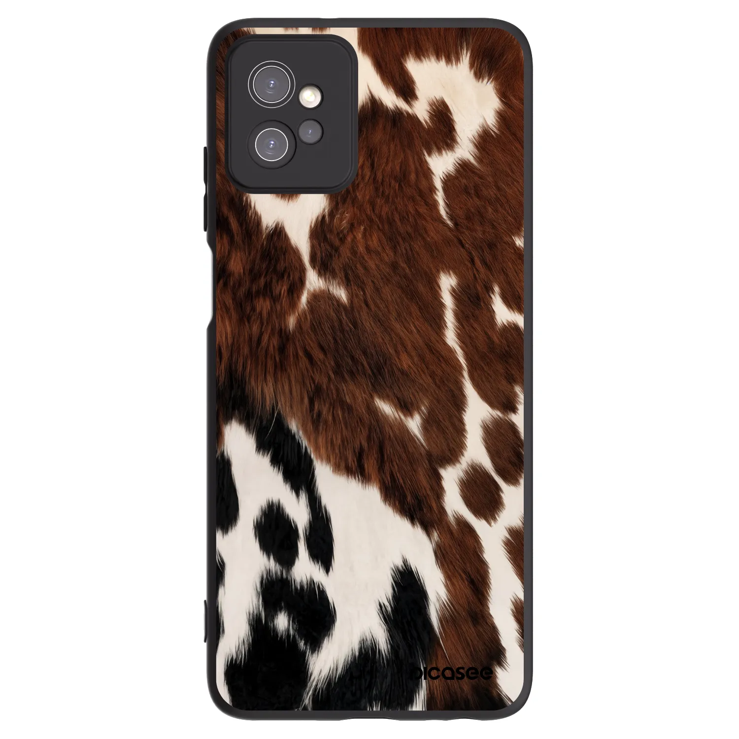 Picasee Motorola Moto G32 Hülle - Schwarzes Silikon - Rust