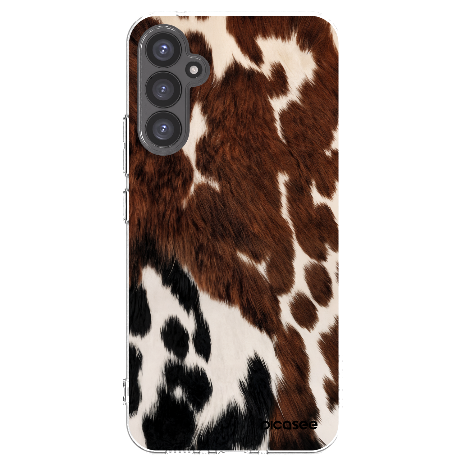 Picasee Samsung Galaxy A34 5G A346B Hülle - Transparentes Silikon - Rust