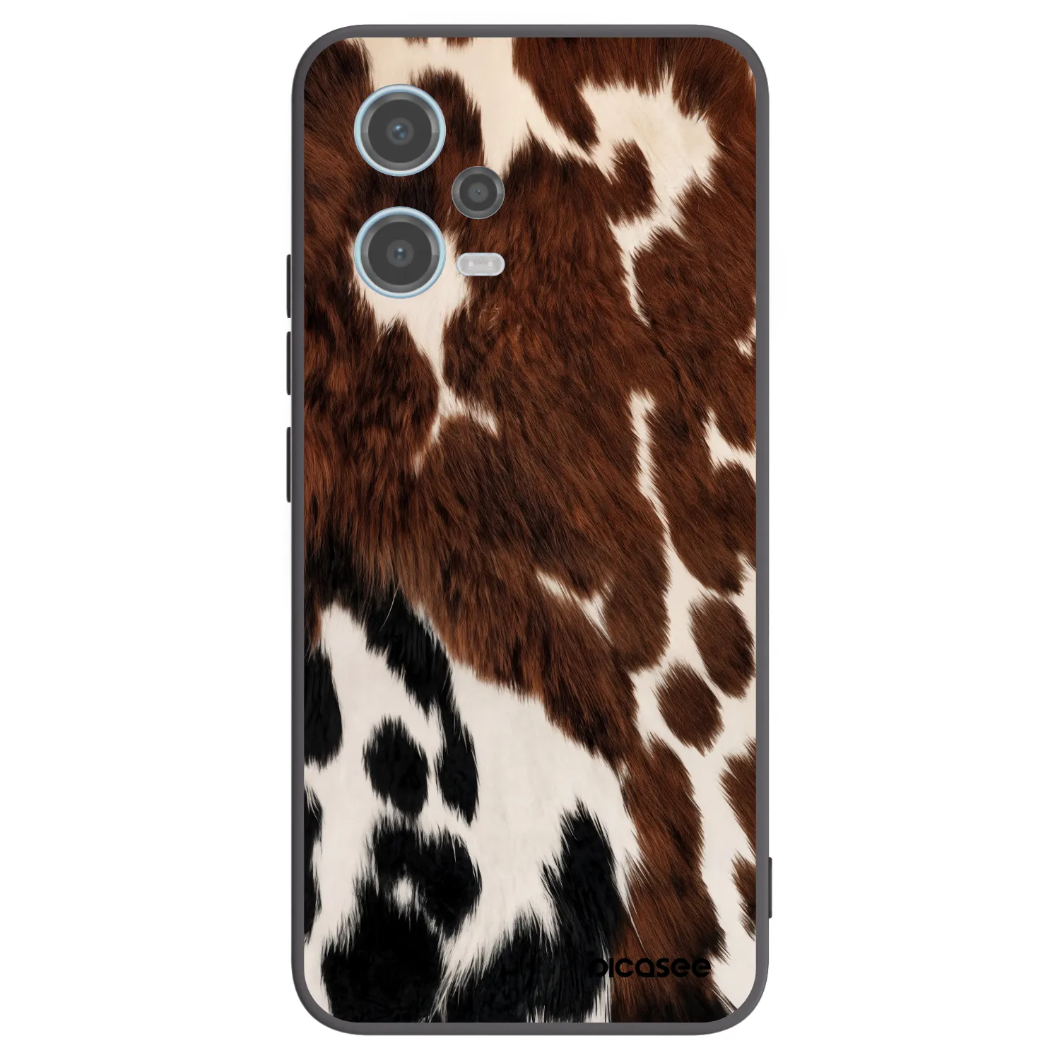 Picasee Xiaomi Redmi Note 12 5G Hülle - Schwarzes Silikon - Rust