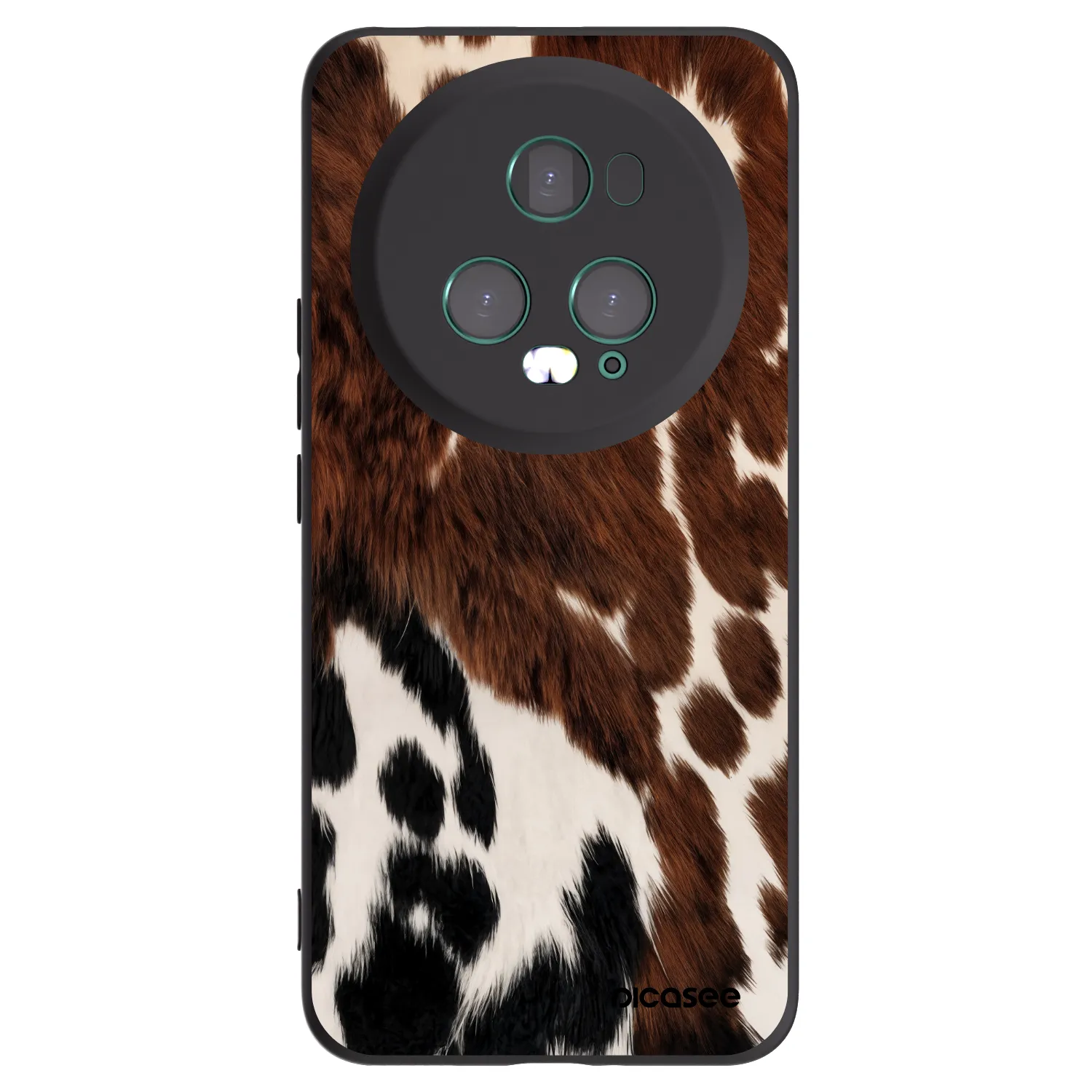 Picasee Honor Magic5 Pro Hülle - Schwarzes Silikon - Rust