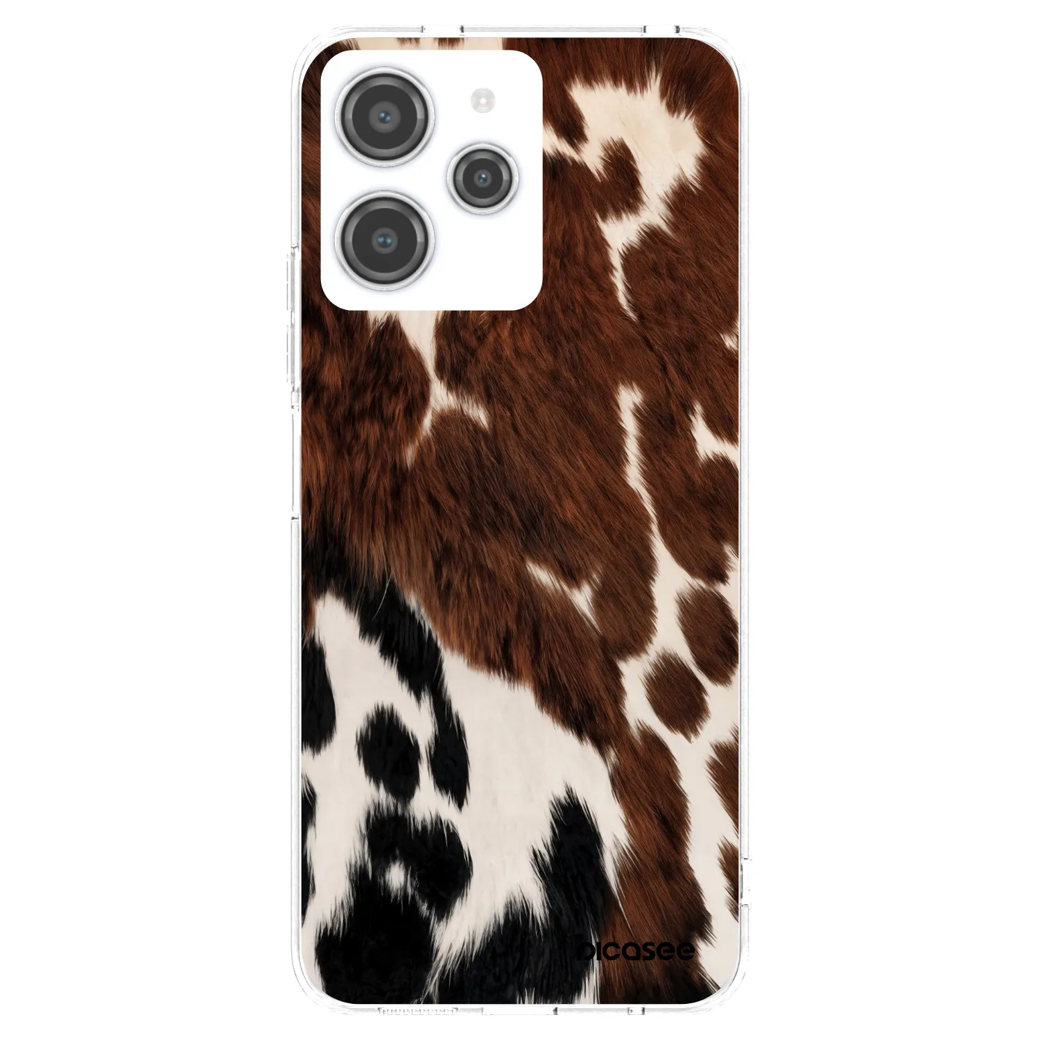 Picasee Xiaomi Redmi 12 4G Hülle - Transparentes Silikon - Rust