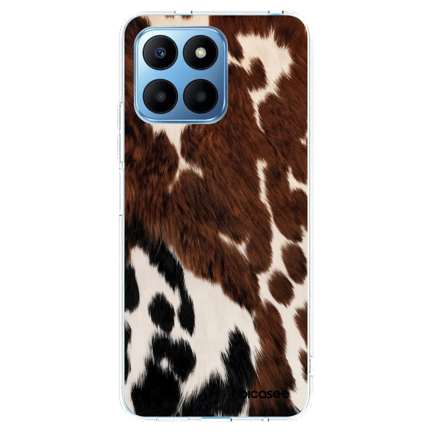 Picasee Honor 70 Lite Hülle - Transparentes Silikon - Rust