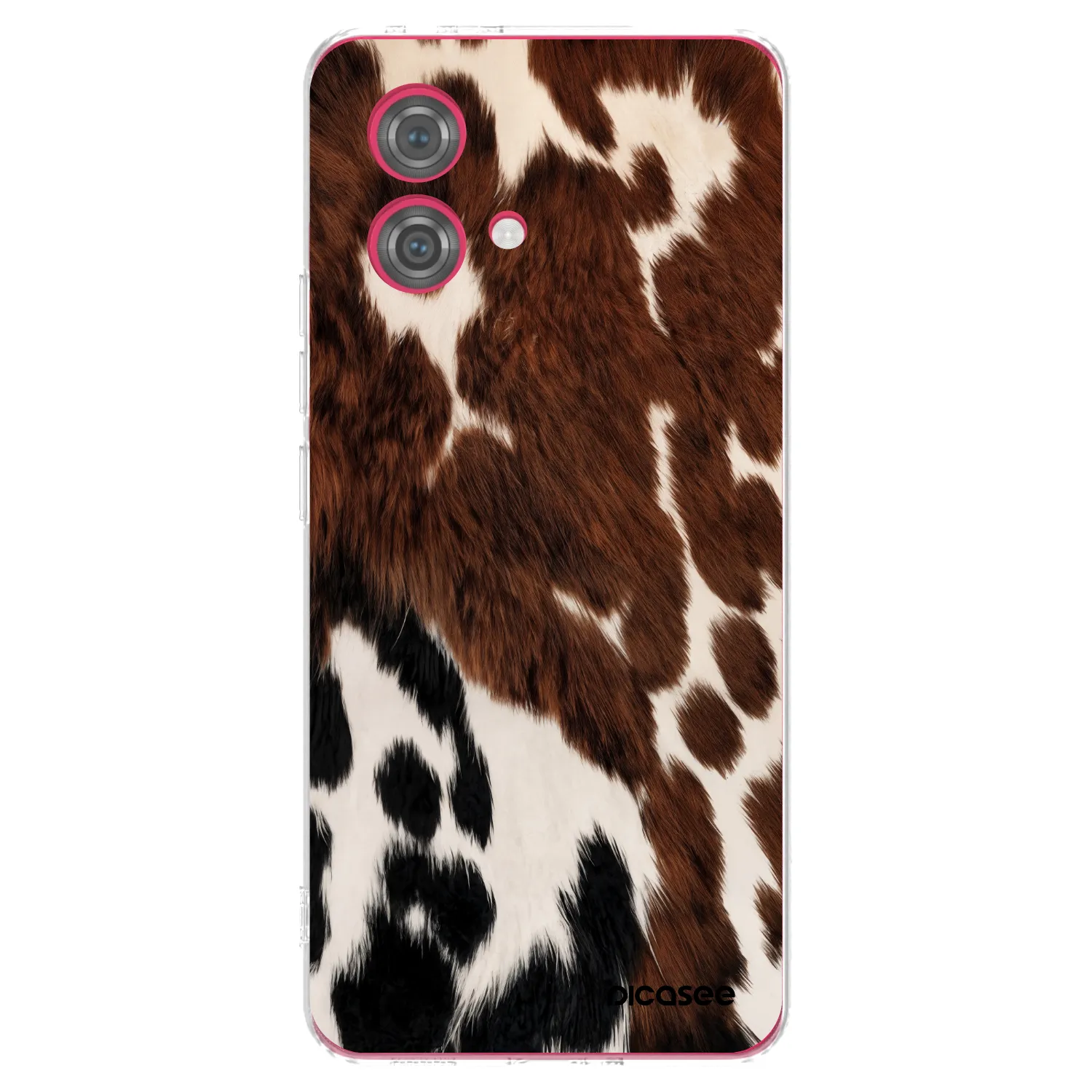 Picasee Motorola Moto G84 5G Hülle - Transparentes Silikon - Rust