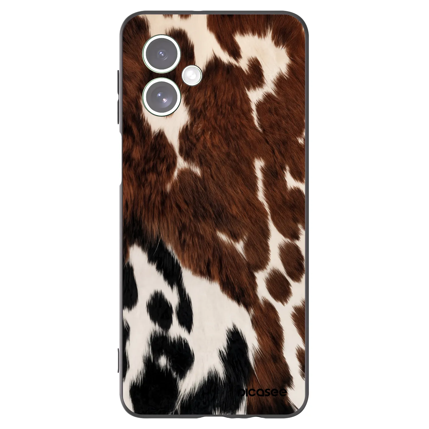 Picasee Motorola Moto G54 5G Hülle - Schwarzes Silikon - Rust