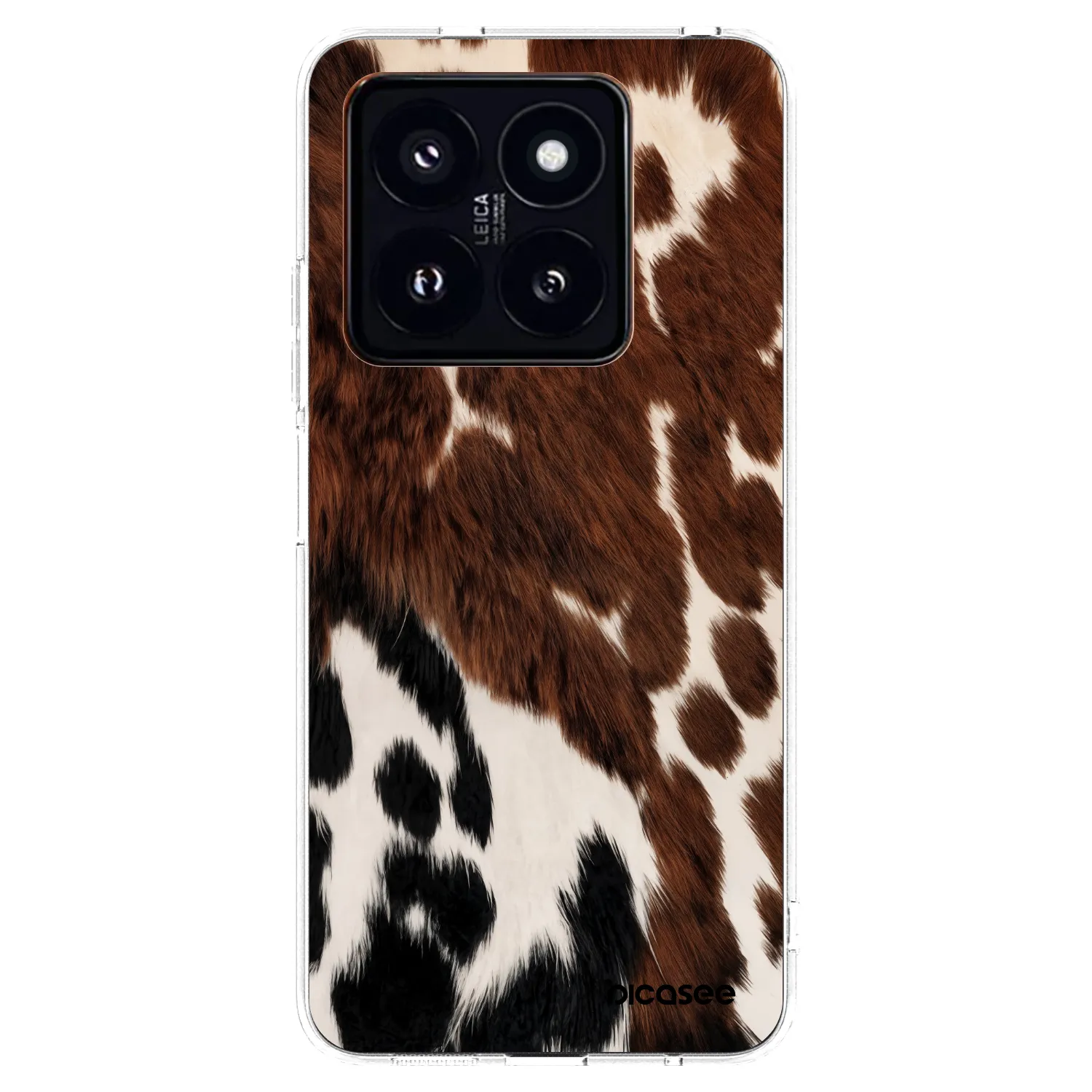 Picasee Xiaomi 14 Pro Hülle - Transparentes Silikon - Rust