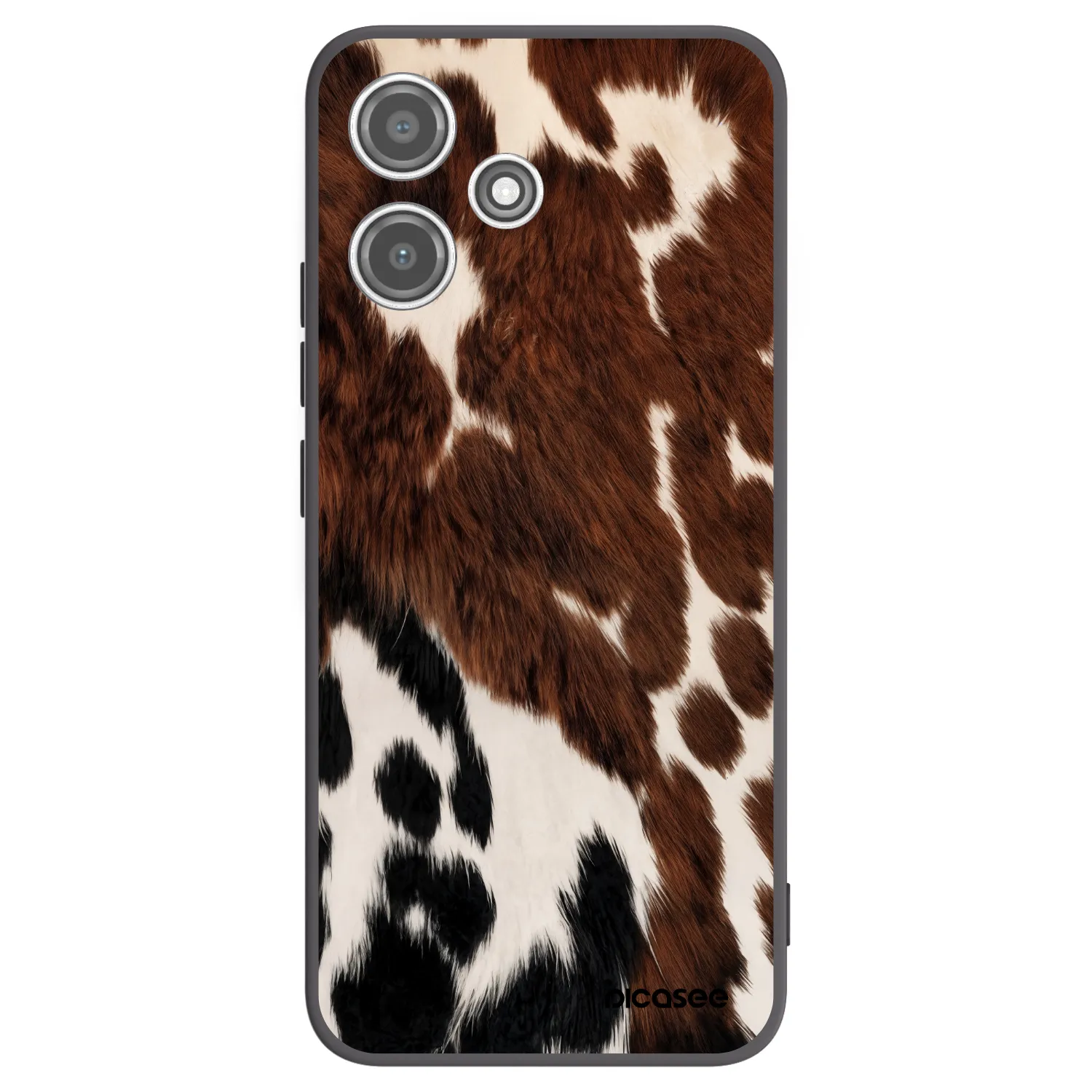 Picasee Xiaomi Redmi 12 5G Hülle - Schwarzes Silikon - Rust
