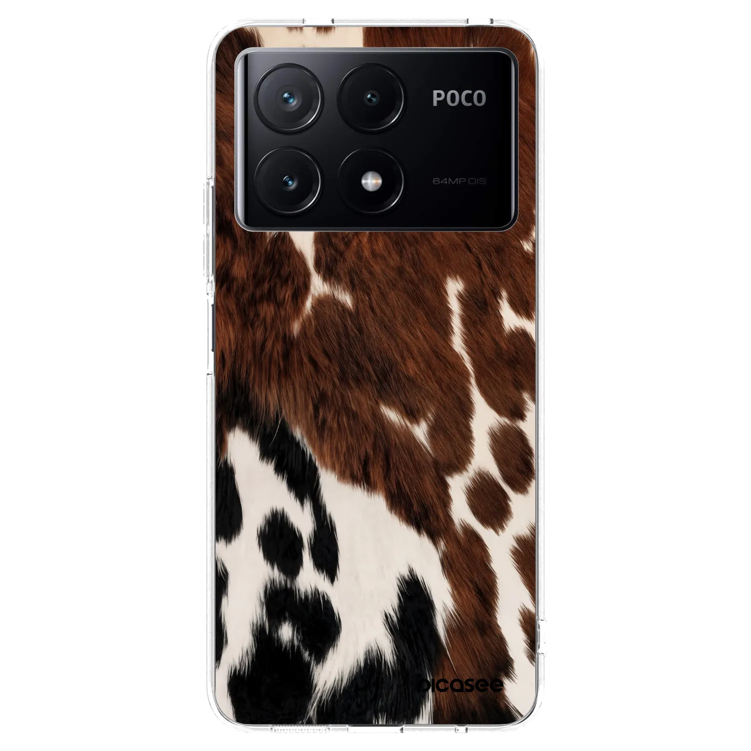 Picasee Xiaomi Poco X6 Pro Hülle - Transparentes Silikon - Rust