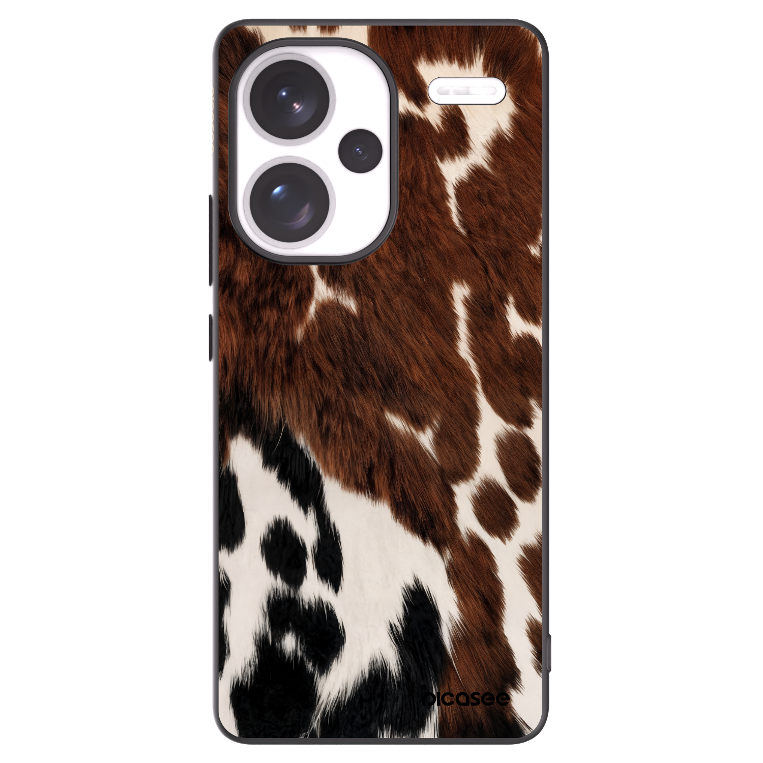 Picasee Xiaomi Redmi Note 13 Pro+ 5G Hülle - Schwarzes Silikon - Rust