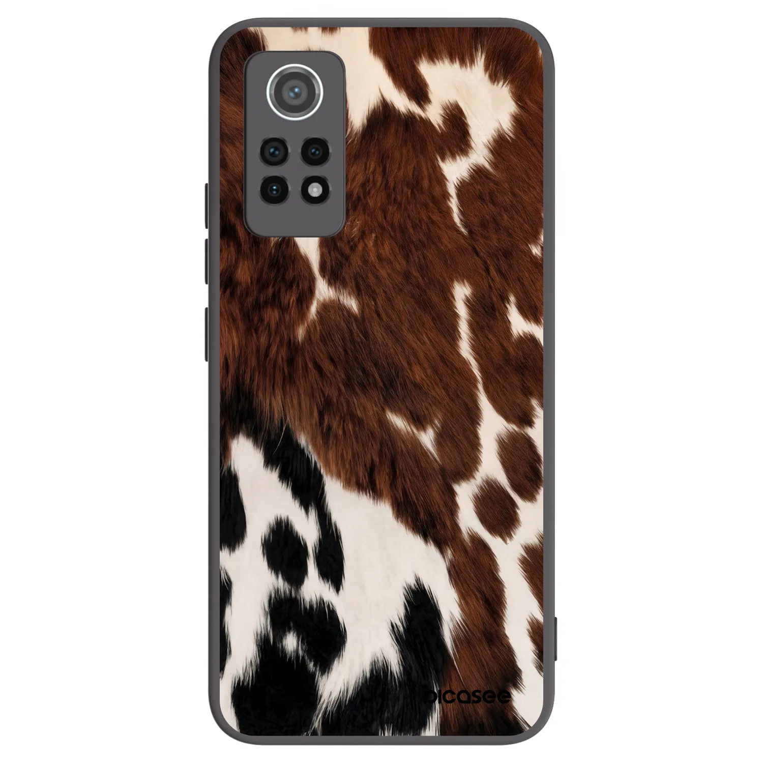 Picasee Xiaomi Redmi Note 12 Pro 4G Hülle - Schwarzes Silikon - Rust