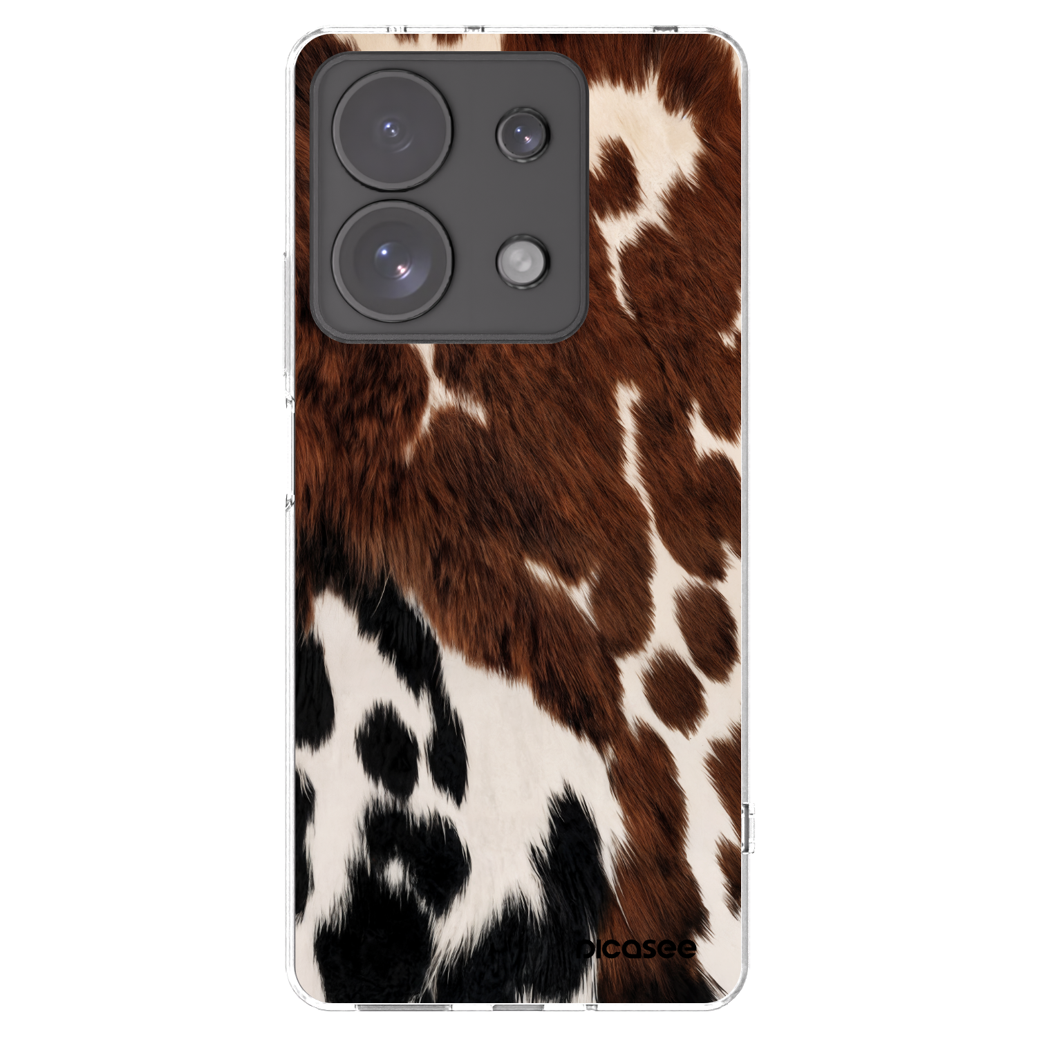 Picasee Xiaomi Redmi Note 13 Pro 4G Hülle - Transparentes Silikon - Rust