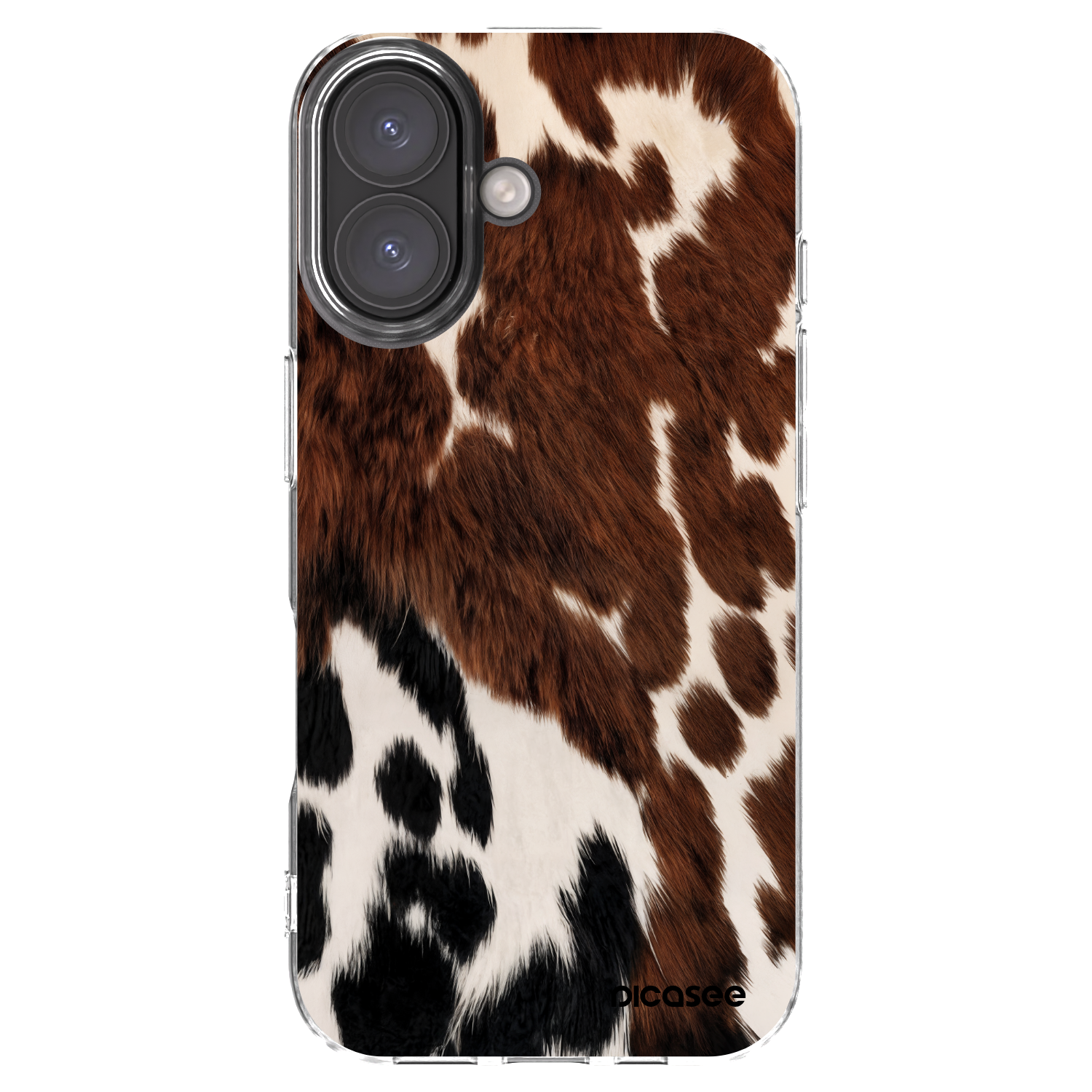 Picasee Apple iPhone 16 Hülle - Transparentes Silikon - Rust