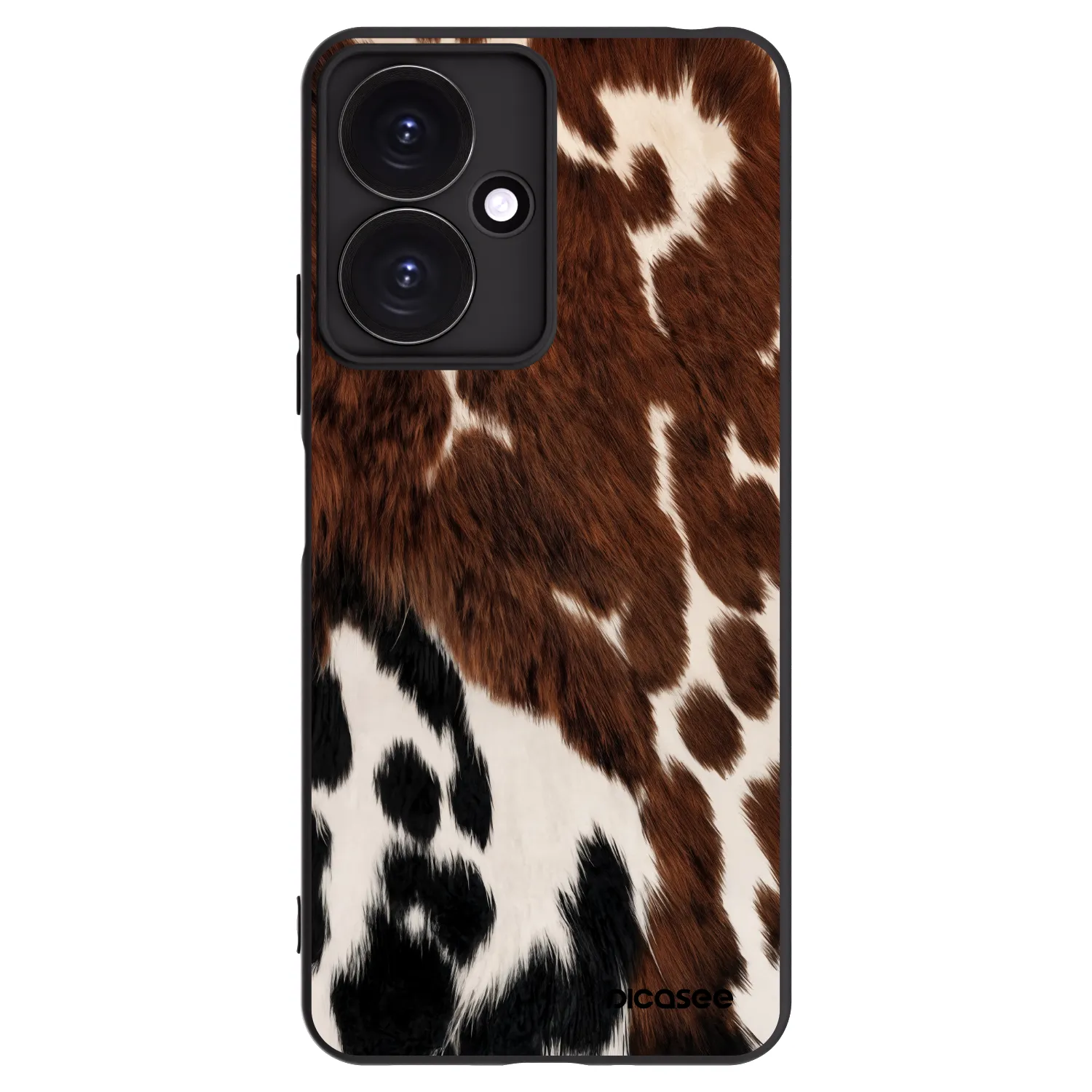 Picasee Xiaomi Redmi 13C 5G Hülle - Schwarzes Silikon - Rust